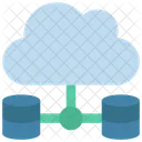 Cloud-Datenbank  Symbol