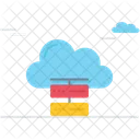 Cloud-Datenbank  Symbol