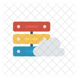 Cloud-Datenbank  Symbol