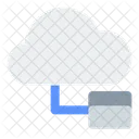 Cloud-Datenbankbaum  Symbol