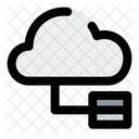 Cloud-Datenbankbaum  Symbol