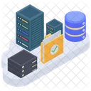 Cloud Daten Cloud Server Cloud Datenbank Icon