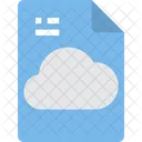 Cloud-Datendatei  Symbol