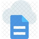 Cloud-Datendatei  Symbol