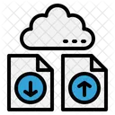 Cloud-Datendatei  Symbol