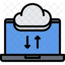 Cloud-Datenfreigabe  Symbol