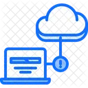 Cloud-Datenfreigabe  Symbol