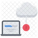 Cloud-Datenfreigabe  Symbol