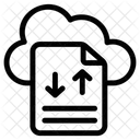 Cloud-Datenhosting  Symbol