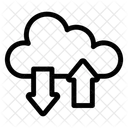 Cloud-Datenhosting  Symbol