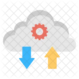 Cloud-Datenverwaltung  Symbol