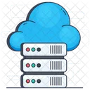 Datenserver Cloud Server Cloud Computing Symbol