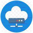 Cloud Datenserver Cloud Hosting Cloud Computing Symbol