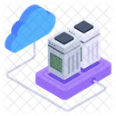 Cloud-Datenserver  Symbol