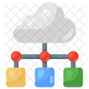 Cloud-Datenstruktur  Symbol