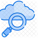 Cloud-Datensuche  Symbol