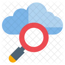 Cloud-Datensuche  Symbol