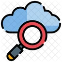 Cloud-Datensuche  Symbol