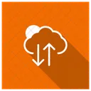 Cloud Herunterladen Hochladen Symbol