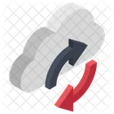 Cloud-Datensynchronisierung  Symbol