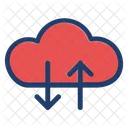 Cloud Herunterladen Hochladen Symbol