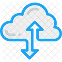 Cloud-Datenübertragung  Icon