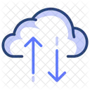 Cloud-Datenübertragung  Symbol