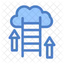 Cloud-Datenübertragung  Symbol