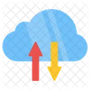 Cloud-Datenübertragung  Symbol