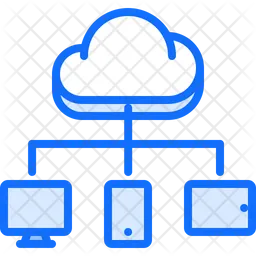 Cloud-Datenübertragung  Symbol