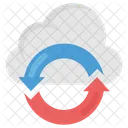 Cloud Synchronisierung Daten Icon