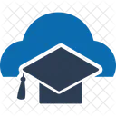 Cloud Degree Cloud Student Icon