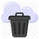 Cloud Bin Cloud Delete Cloud Trash Icon
