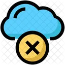 Cloud Error Warning Icon