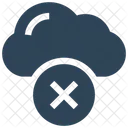 Cloud Error Warning Icon