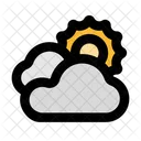 Cloud Developing Cloud Sunny Icon