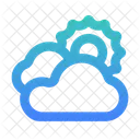 Cloud Developing  Icon
