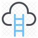Cloud Development Network Storage Icon