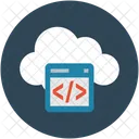 Cloud development  Icon