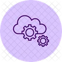 Cloud Development Pentaglow Icon