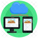 Cloud Computing Cloud Technology Cloud Devices Icon
