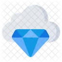Cloud Diamond  Icon