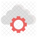 Cloud Technologie Cloud Dienste Cloud Speicher Icon