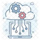 Cloud Dienste Cloud Technologie Cloud Computing Symbol