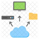 Cloud Dienste Server Icon