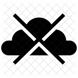 Cloud disable  Icon