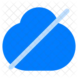 Cloud Disabled  Icon