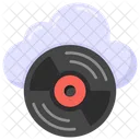 Compact Disc Cloud Disc External Storage Icon