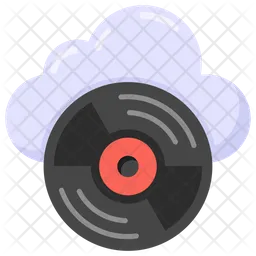 Cloud Disc  Icon
