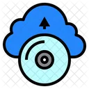 Disk Cloud Data Icon